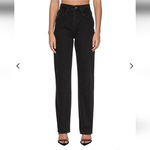 Ksubi Women's Straight Leg Black Jeans